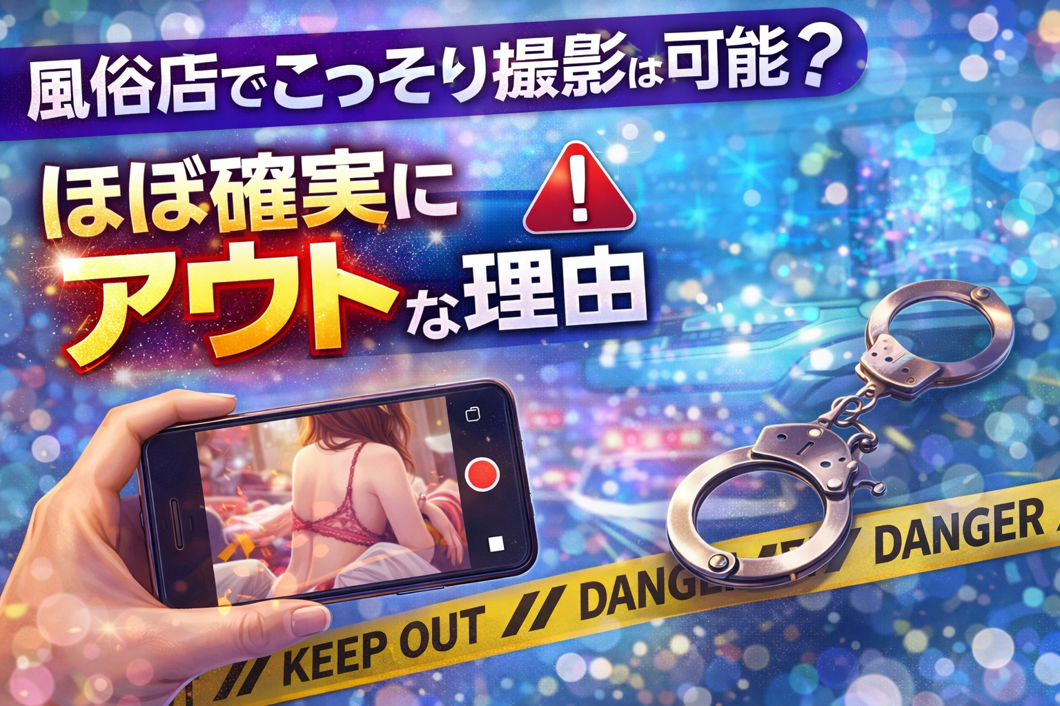 風俗店での撮影の危険性