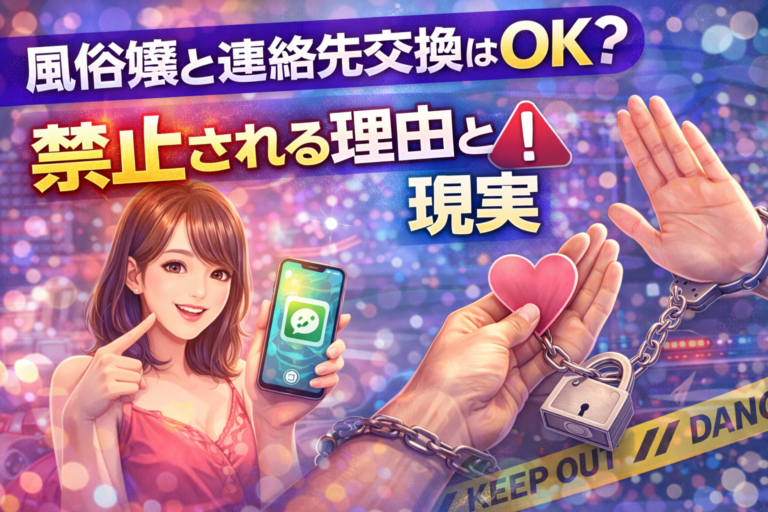 風俗と連絡先交換の問題