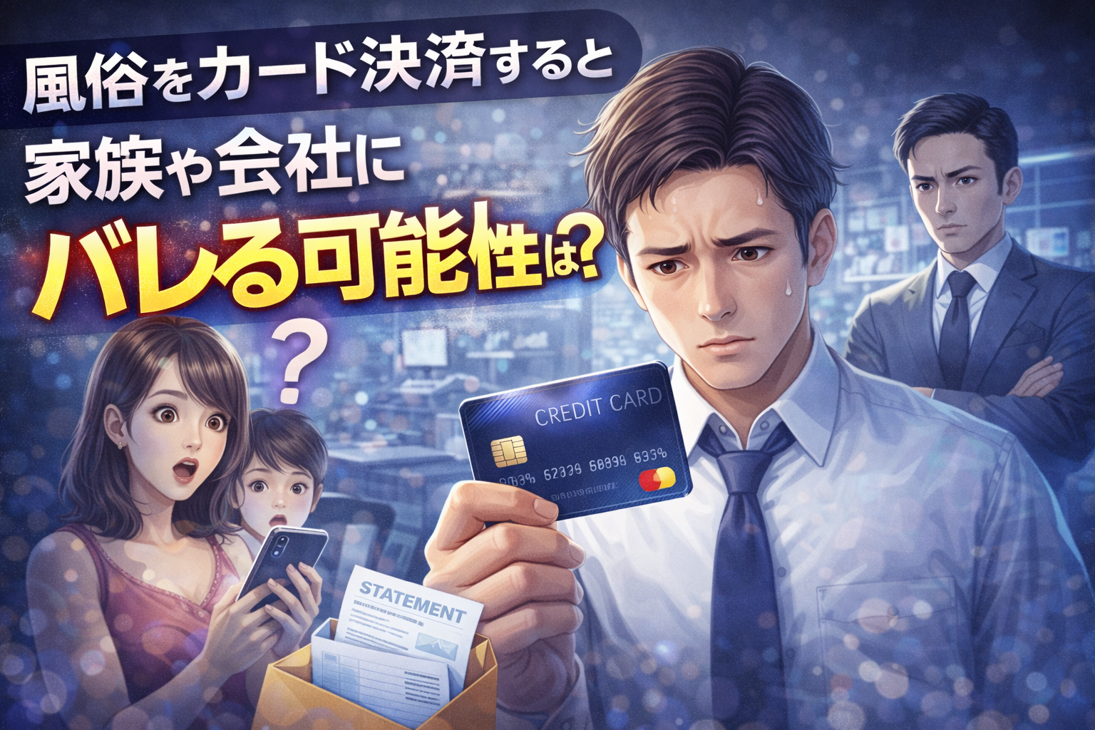 クレジットカードの決済に関する情報