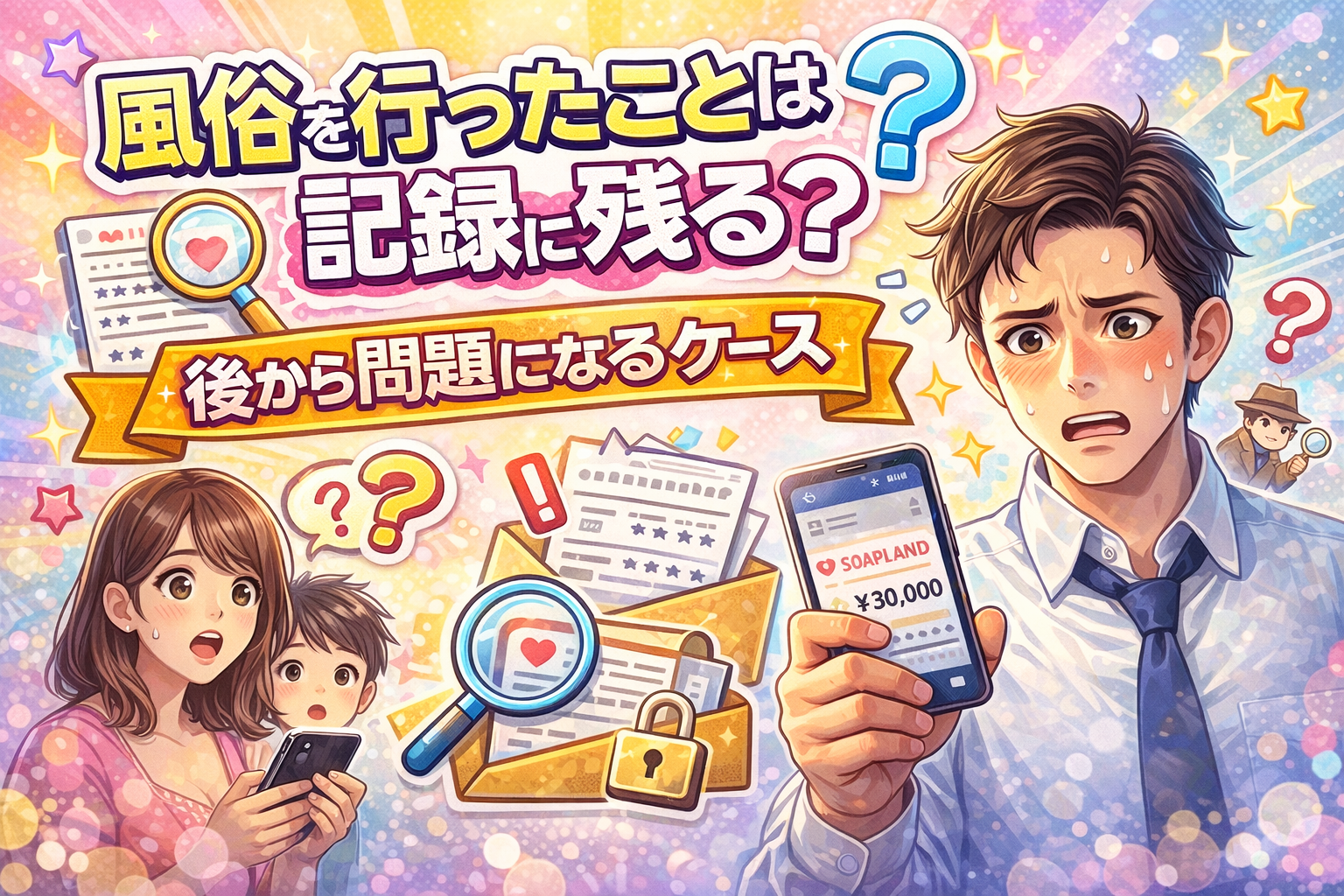 風俗の記録と問題のケース