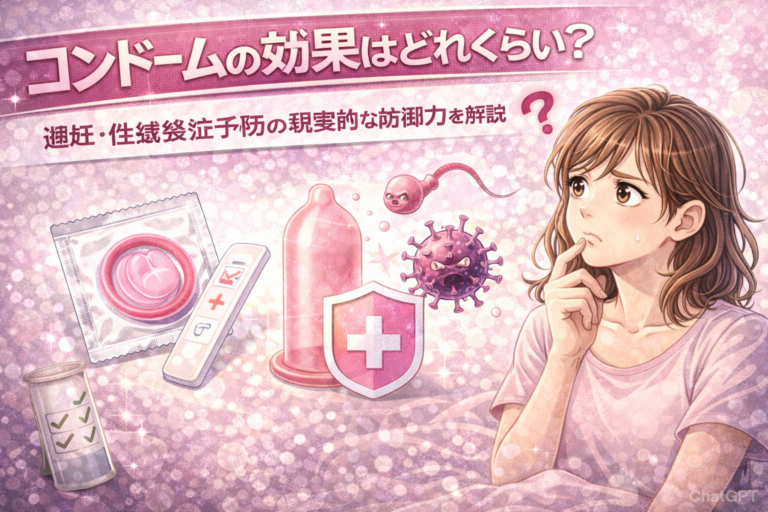 コンドームの効果はどれくらい？