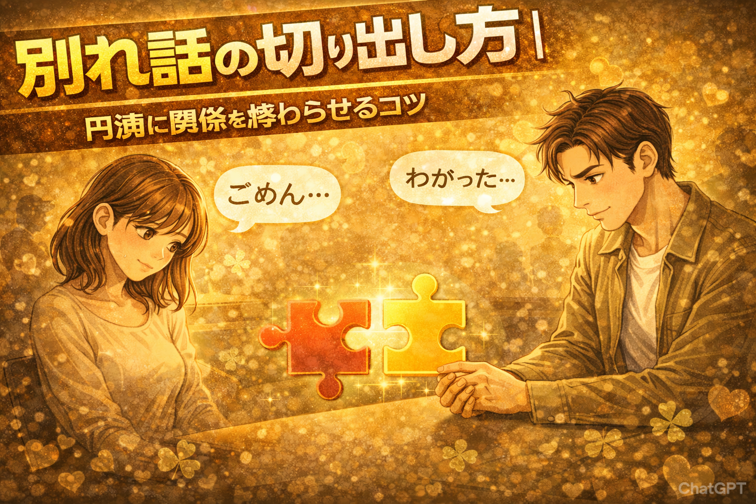 別れ話の切り出し方