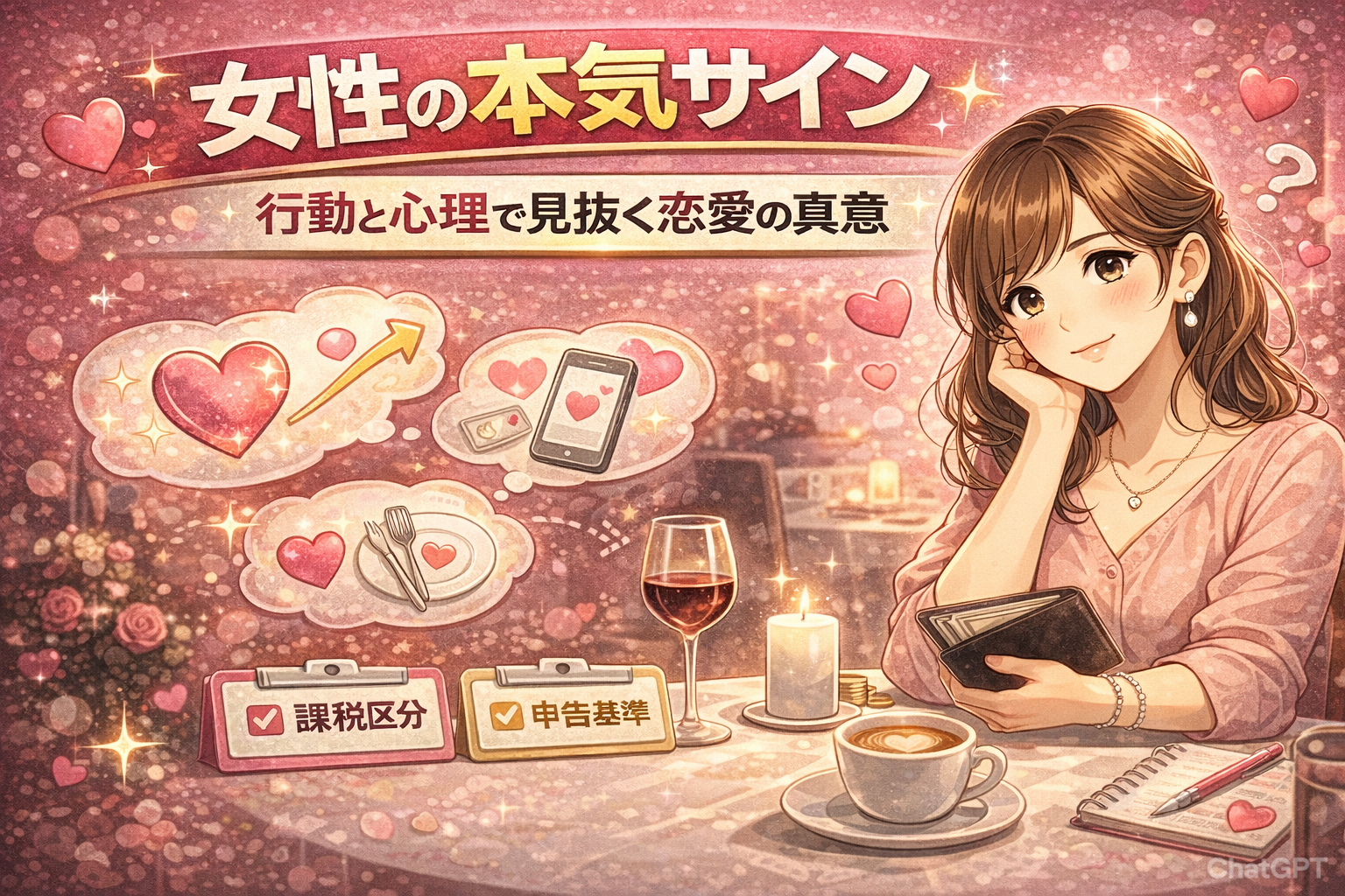 女性の本気サイン｜行動と心理で見抜く恋愛の真意