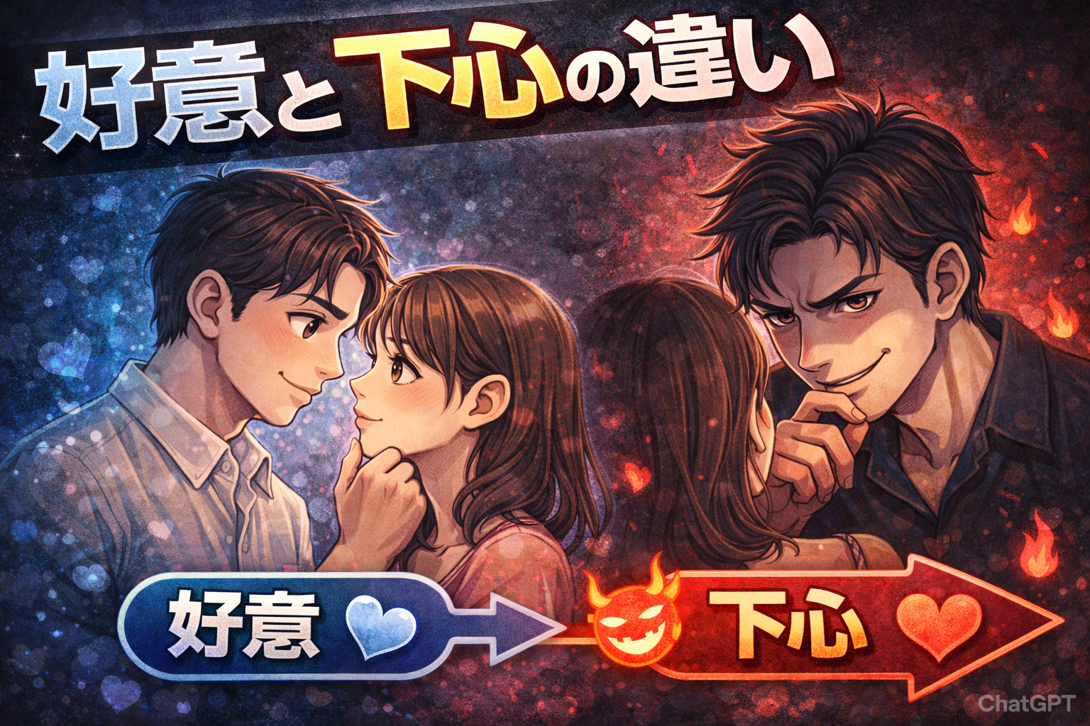 好意と下心の違い